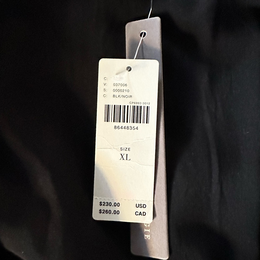 Anthropologie Somerset Black Faux Leather and Lace Maxi Dress - Picture 10 of 11